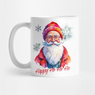 Hipster Santa Claus Mug